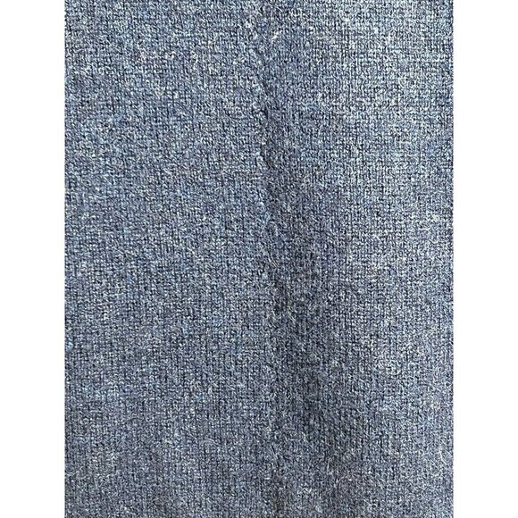 Brora Sweater Womens Cashmere Cardigan Vest Cozy Blue 4-6 - Picture 12 of 13